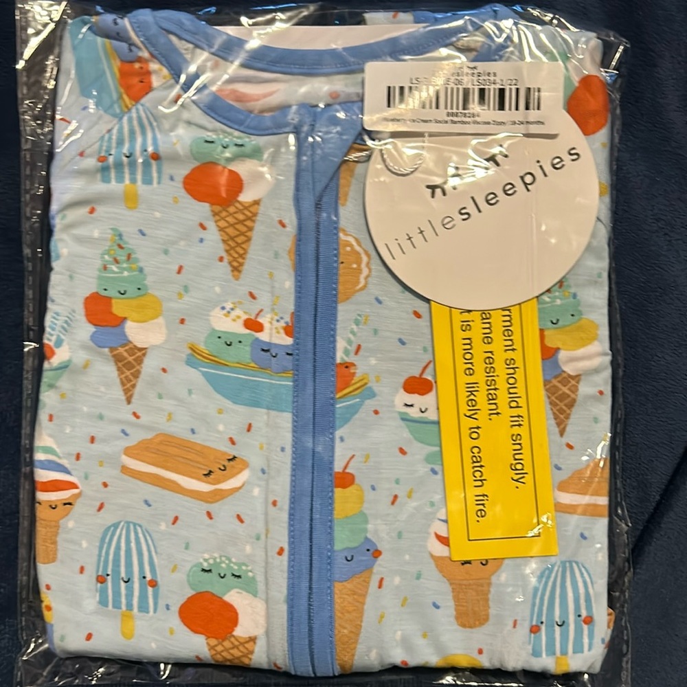 Little Sleepies 18-24m zippy